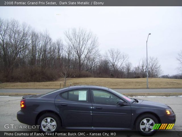 2008 Pontiac Grand Prix Sedan in Dark Slate Metallic