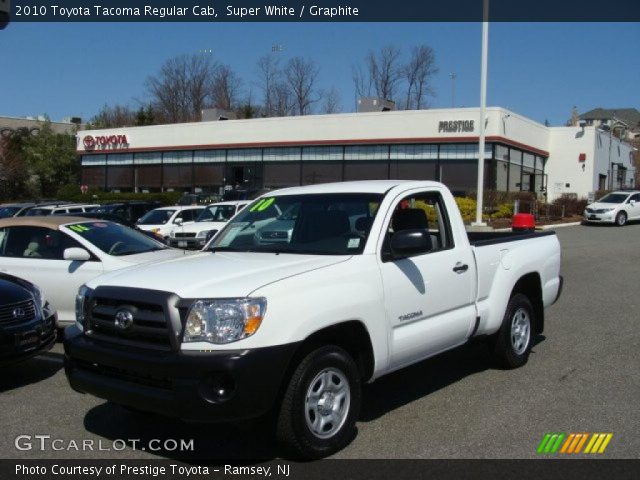 2010 Toyota Tacoma Regular Cab in Super White