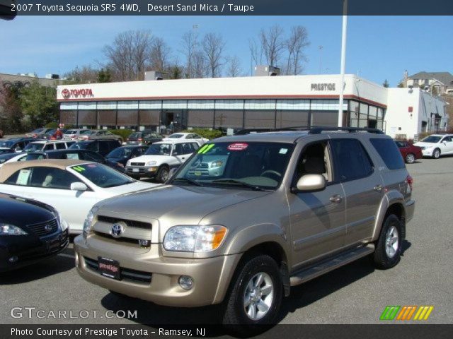 2007 Toyota Sequoia SR5 4WD in Desert Sand Mica