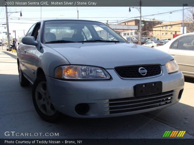 2003 Nissan Sentra GXE in Molten Silver