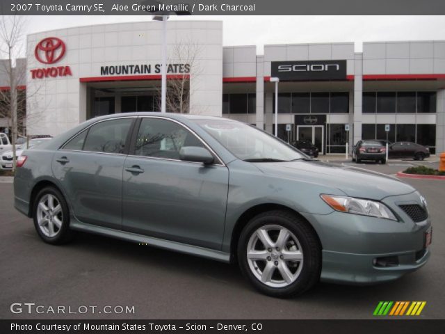 2007 Toyota Camry SE in Aloe Green Metallic