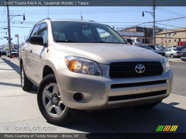 2007 Toyota RAV4 I4 in Savannah Metallic