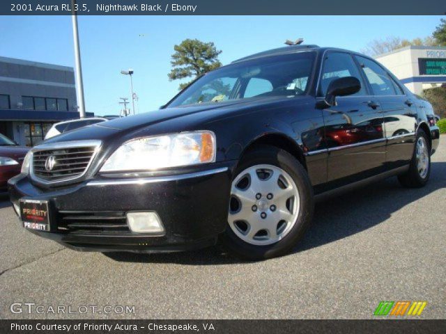 2001 Acura RL 3.5 in Nighthawk Black