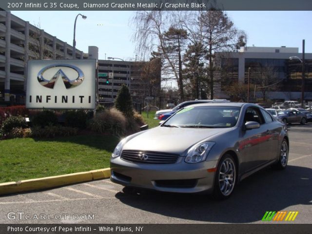 2007 Infiniti G 35 Coupe in Diamond Graphite Metallic