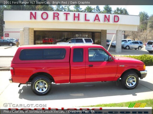 2001 Ford Ranger XLT SuperCab in Bright Red