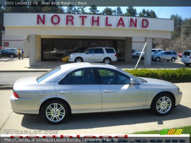2003 Lincoln LS V8 in Silver Birch Metallic