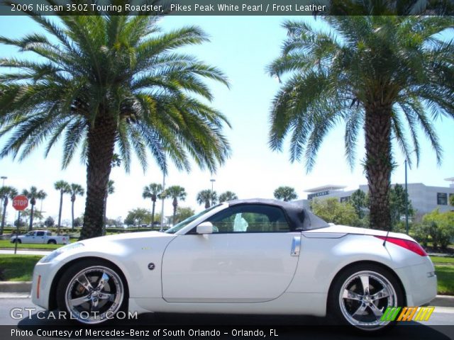 2006 Nissan 350Z Touring Roadster in Pikes Peak White Pearl