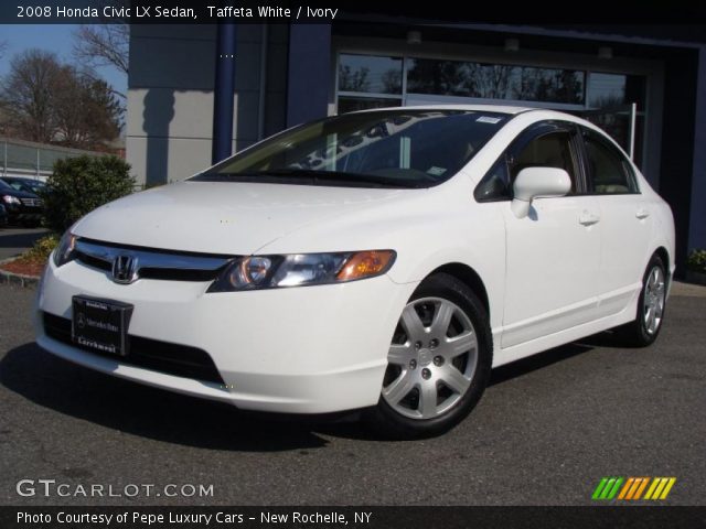 2008 Honda Civic LX Sedan in Taffeta White