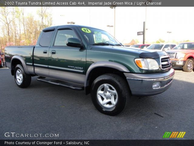 2002 Toyota Tundra Limited Access Cab 4x4 in Imperial Jade Green Mica