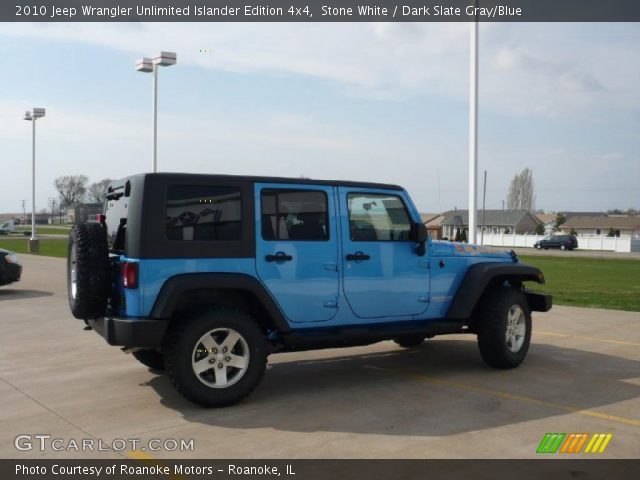 2010 Jeep Wrangler Unlimited Islander Edition 4x4 in Stone White