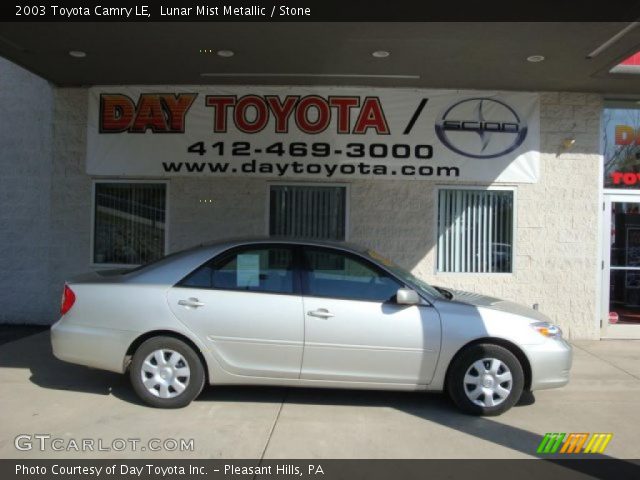 2003 Toyota Camry LE in Lunar Mist Metallic