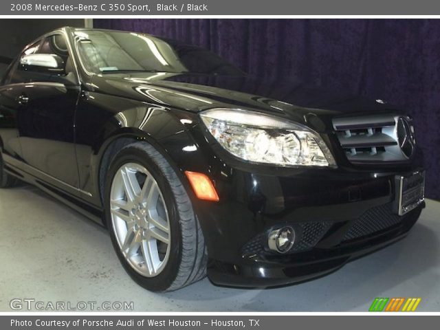 2008 Mercedes-Benz C 350 Sport in Black