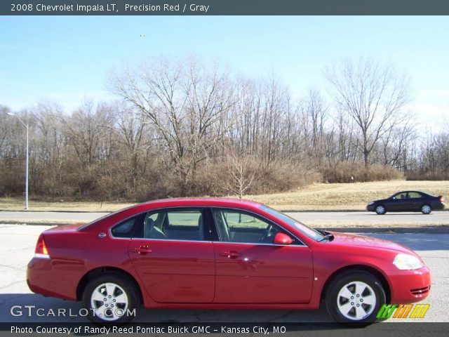 2008 Chevrolet Impala LT in Precision Red