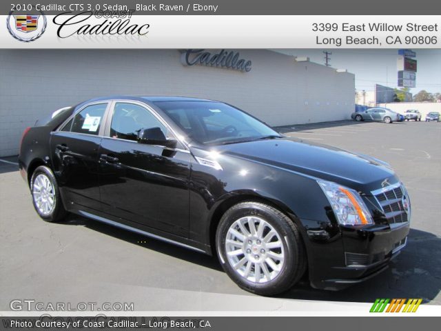2010 Cadillac CTS 3.0 Sedan in Black Raven