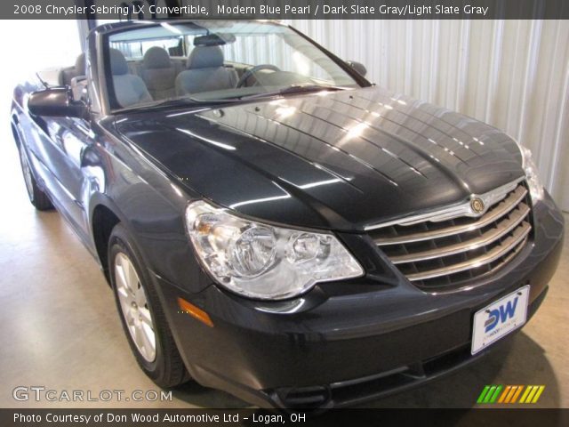 2008 Chrysler Sebring LX Convertible in Modern Blue Pearl