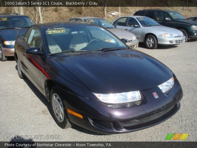 2000 Saturn S Series SC1 Coupe in Blackberry