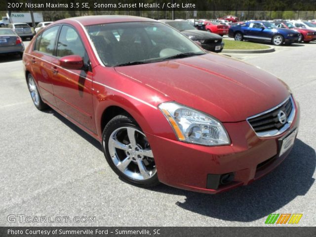 2007 Nissan Maxima 3.5 SE in Sonoma Sunset Metallic