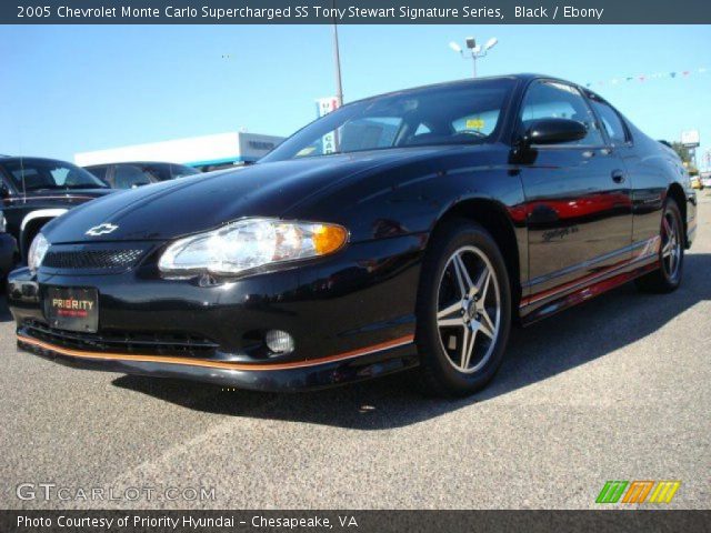 2005 Chevrolet Monte Carlo Supercharged SS Tony Stewart Signature Series in Black
