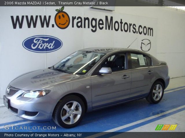 2006 Mazda MAZDA3 i Sedan in Titanium Gray Metallic