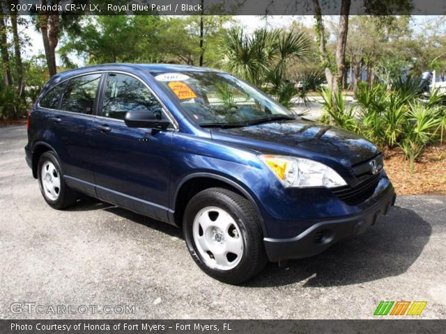 2007 Honda CR-V LX in Royal Blue Pearl