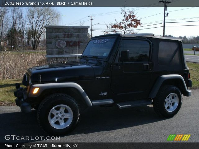2002 Jeep Wrangler X 4x4 in Black
