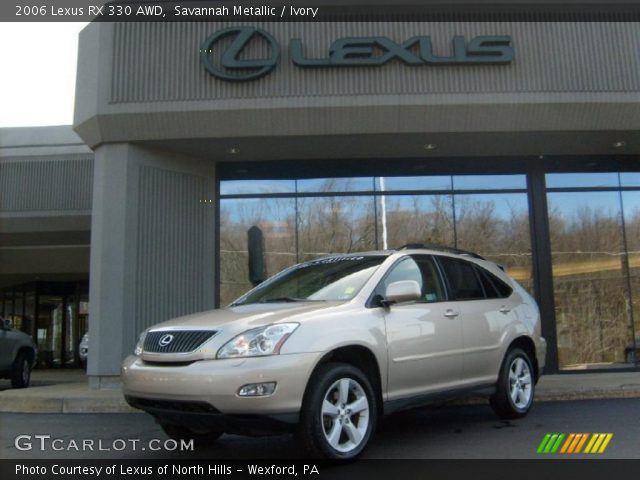 2006 Lexus RX 330 AWD in Savannah Metallic