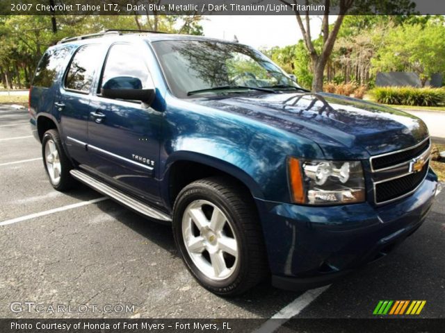 2007 Chevrolet Tahoe LTZ in Dark Blue Metallic
