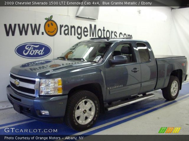 2009 Chevrolet Silverado 1500 LTZ Extended Cab 4x4 in Blue Granite Metallic