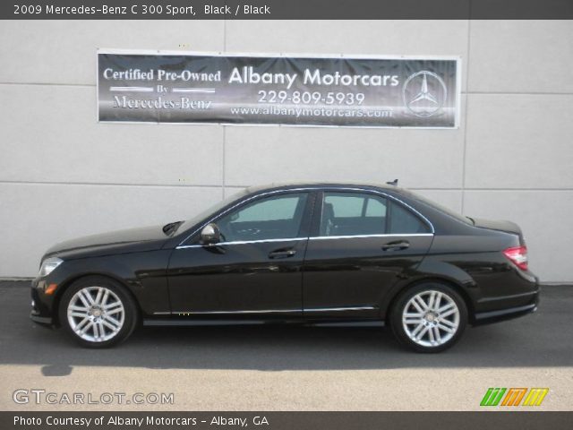 2009 Mercedes-Benz C 300 Sport in Black