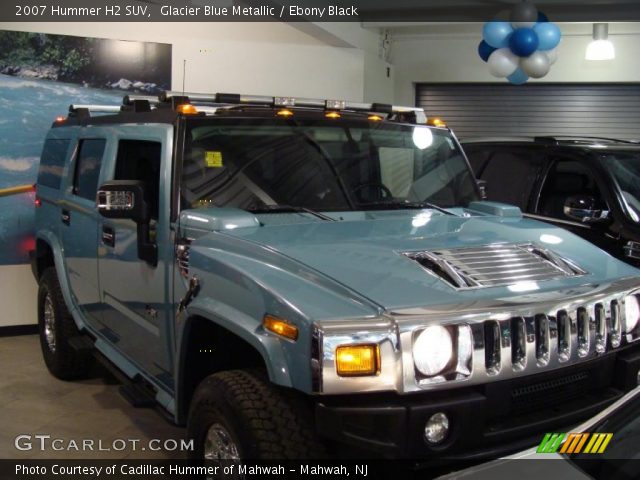 2007 Hummer H2 SUV in Glacier Blue Metallic