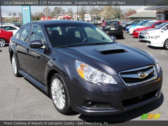 2010 Subaru Legacy 2.5 GT Premium Sedan in Graphite Gray Metallic