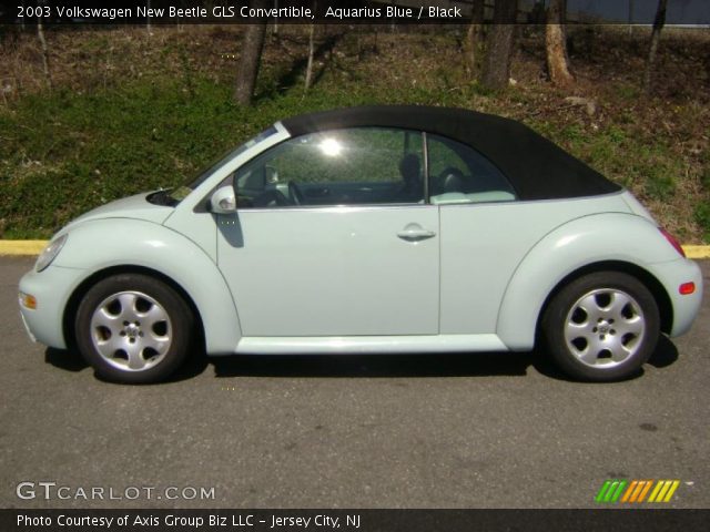 2003 Volkswagen New Beetle GLS Convertible in Aquarius Blue