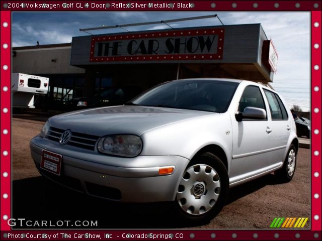 2004 Volkswagen Golf GL 4 Door in Reflex Silver Metallic
