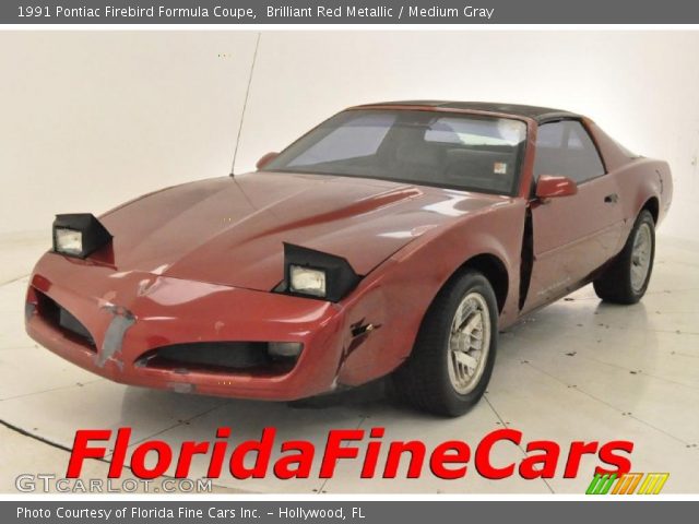 1991 Pontiac Firebird Formula Coupe in Brilliant Red Metallic