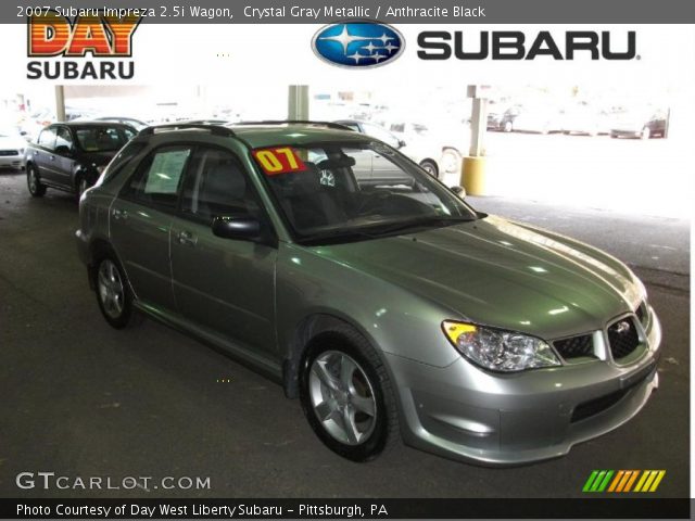2007 Subaru Impreza 2.5i Wagon in Crystal Gray Metallic
