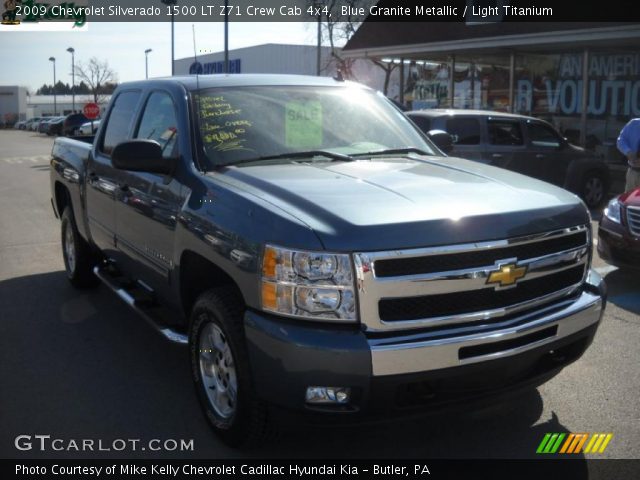 2009 Chevrolet Silverado 1500 LT Z71 Crew Cab 4x4 in Blue Granite Metallic