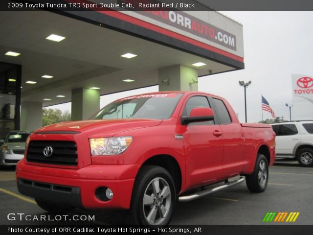 2009 Toyota Tundra TRD Sport Double Cab in Radiant Red
