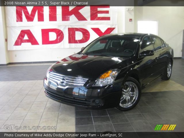 2008 Nissan Altima 2.5 S in Super Black