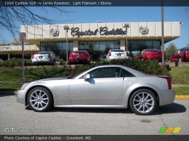 2006 Cadillac XLR -V Series Roadster in Light Platinum