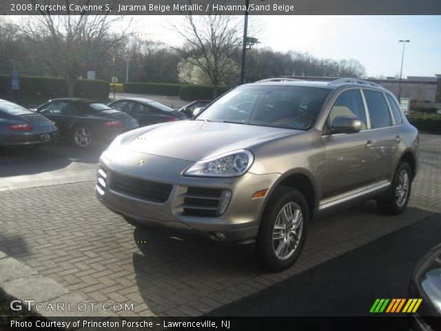 2008 Porsche Cayenne S in Jarama Beige Metallic