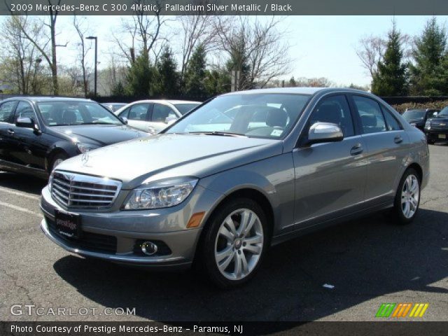 2009 Mercedes-Benz C 300 4Matic in Palladium Silver Metallic