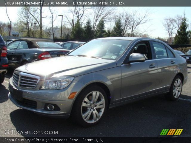 2009 Mercedes-Benz C 300 4Matic in Palladium Silver Metallic