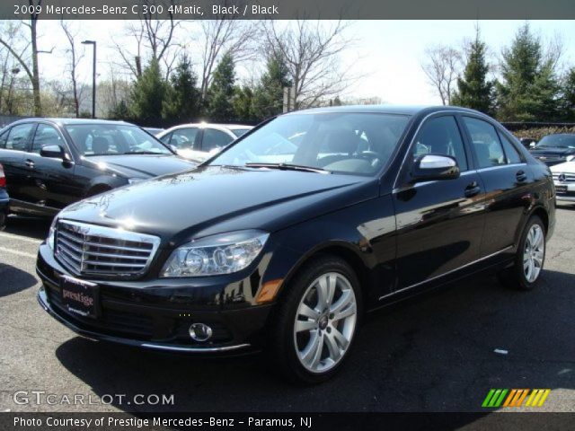 2009 Mercedes-Benz C 300 4Matic in Black