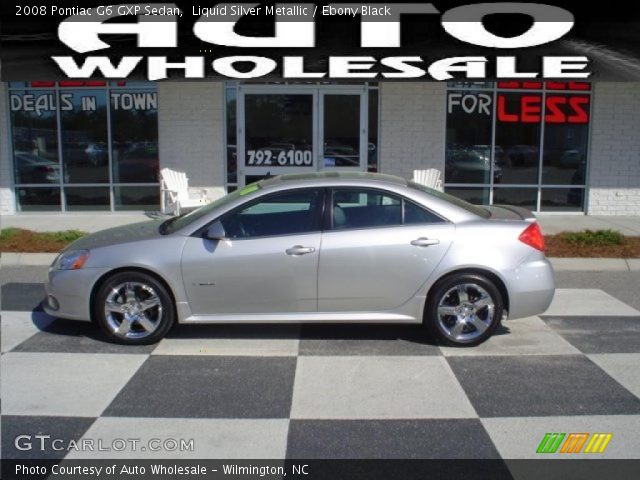 2008 Pontiac G6 GXP Sedan in Liquid Silver Metallic