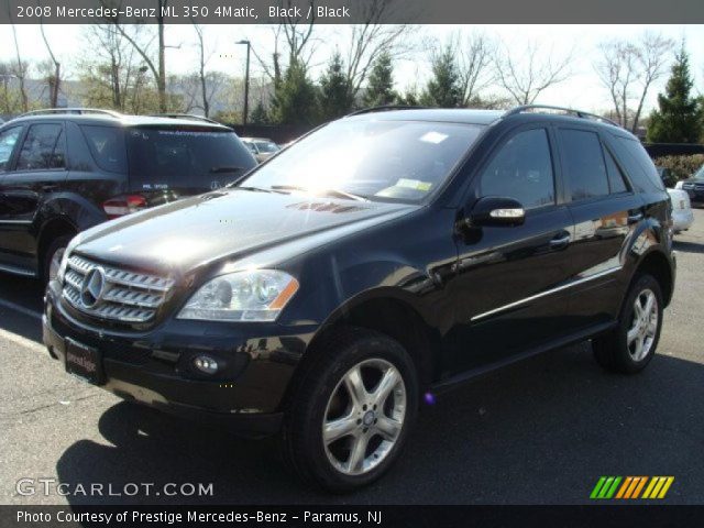 2008 Mercedes-Benz ML 350 4Matic in Black