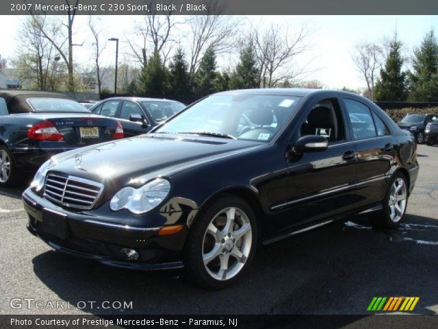 2007 Mercedes-Benz C 230 Sport in Black