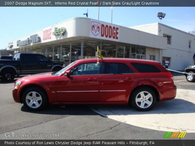 2007 Dodge Magnum SXT in Inferno Red Crystal Pearl