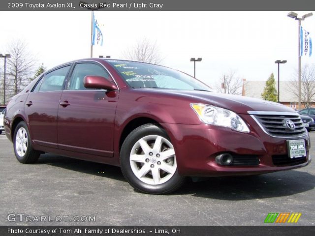 2009 Toyota Avalon XL in Cassis Red Pearl