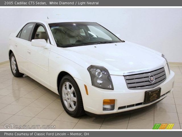 2005 Cadillac CTS Sedan in White Diamond