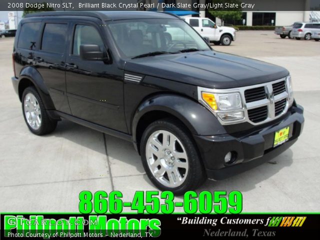 2008 Dodge Nitro SLT in Brilliant Black Crystal Pearl
